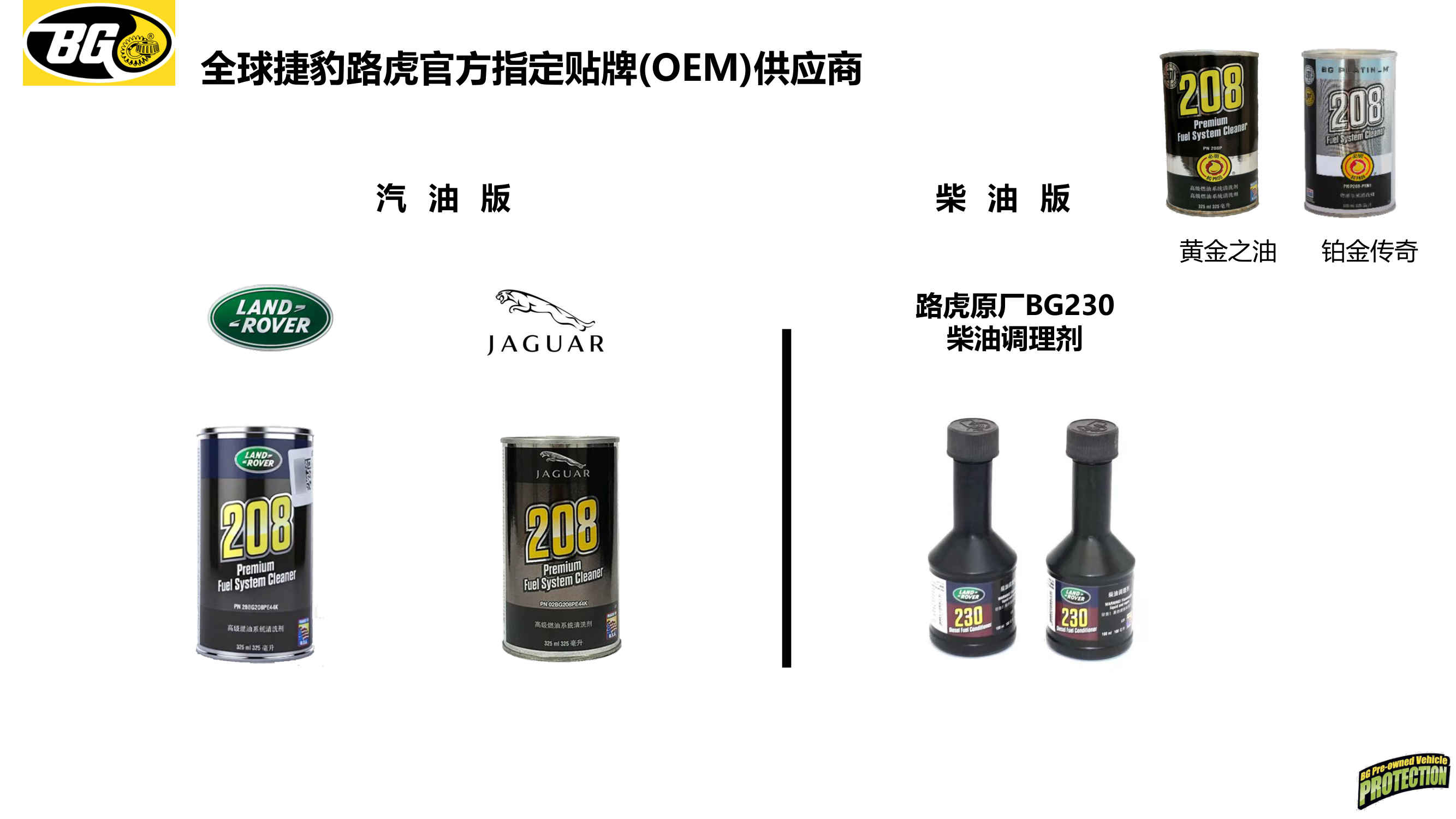 BG捷豹路虎OEM贴牌合作