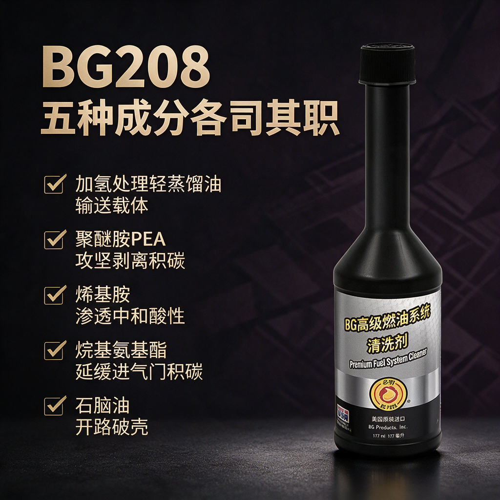 五种成分各司其职